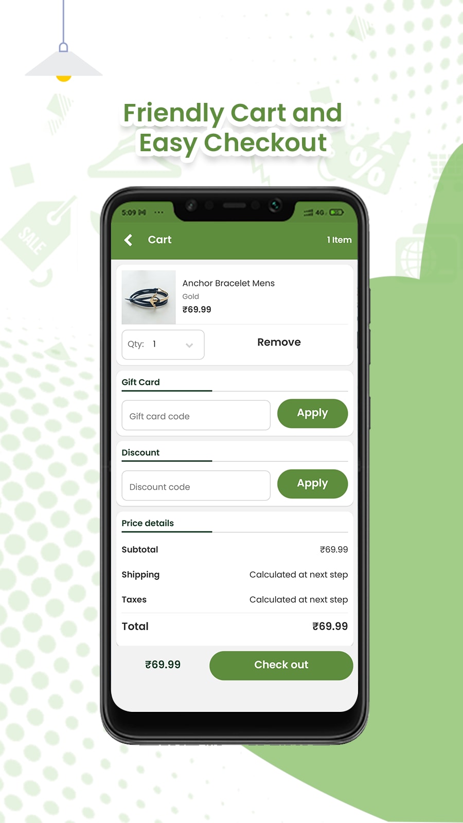 Shopify App Store - Shopping Cart